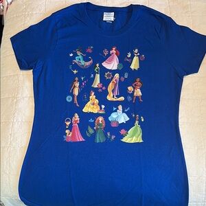 Disney Princess Blue Kids T-Shirt